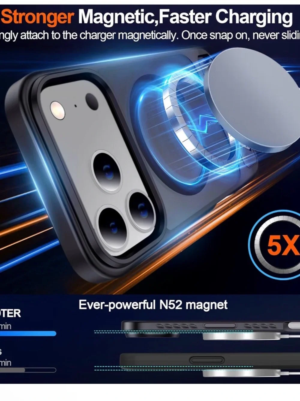 MOZOTER for iPhone 17 Pro Case